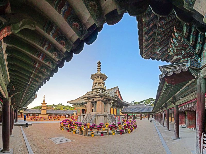 Guide Corée Voyage Corée Budget Corée Gyeongju Temple Bulguksa