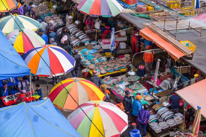 Guide Corée Voyage Corée Circuit Organisé Corée Visite Busan Jagalchi Fish Market