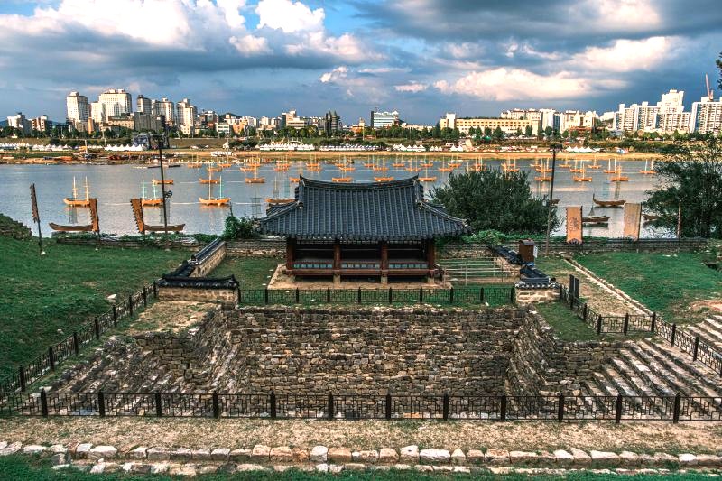 Guide Corée Voyage Corée Circuit Organisé Corée Visite Gongju Forteresse Gongsanseong fleuve